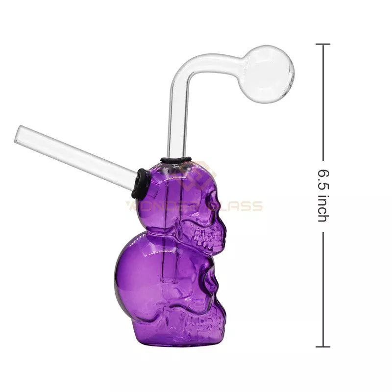 OB-1239 skull oil burner bottle hotselling