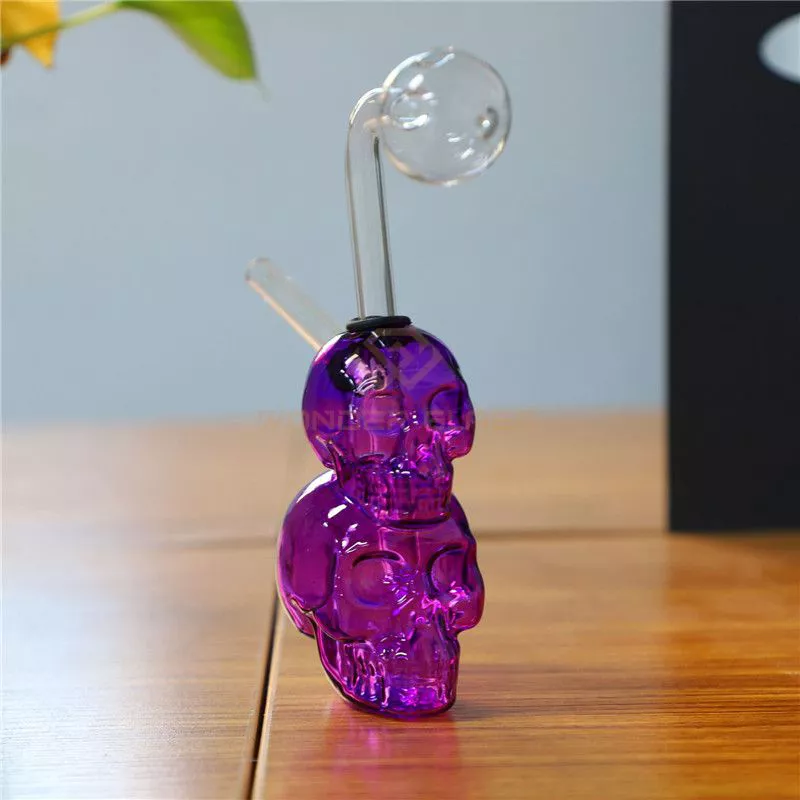 OB-1239 skull oil burner bottle hotselling