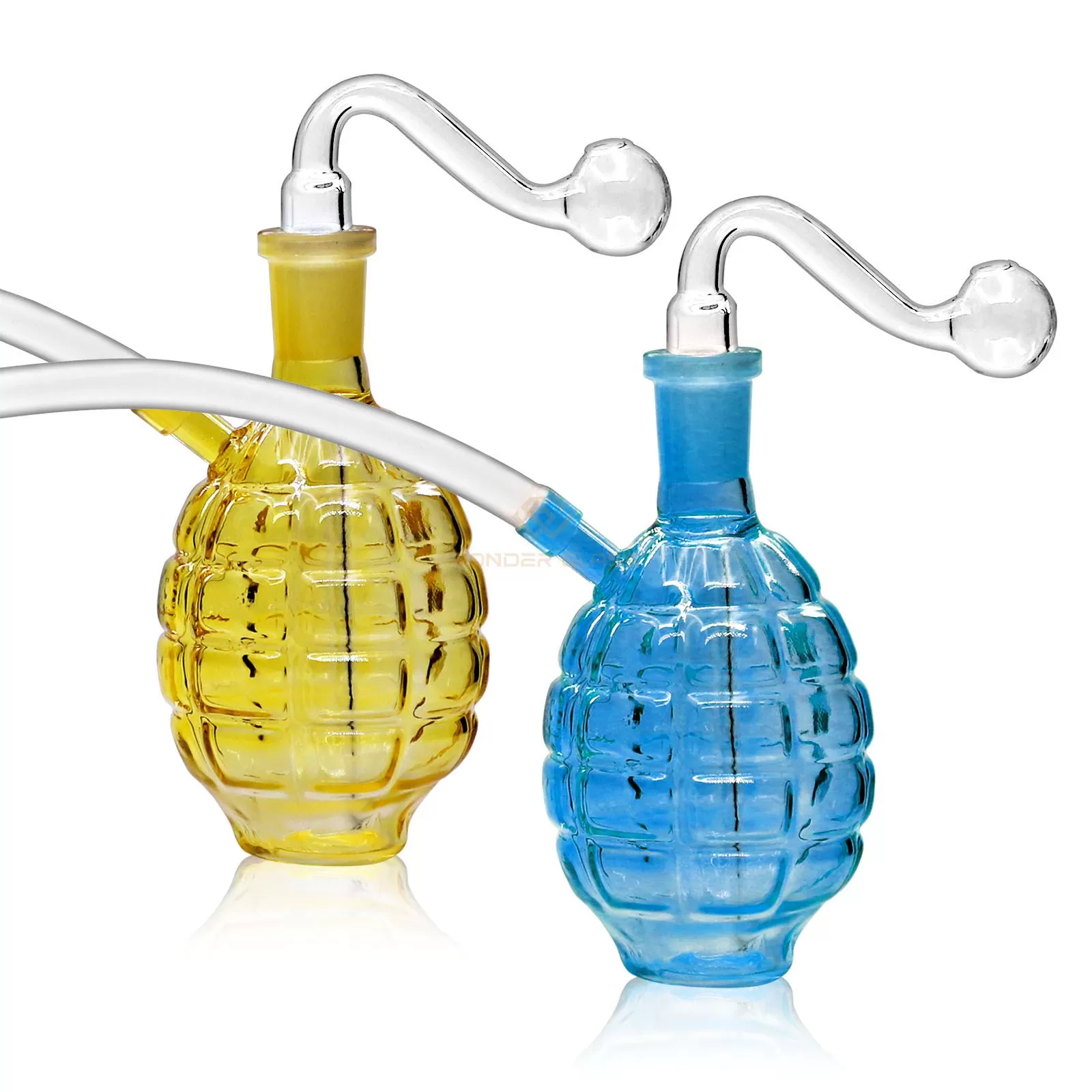 O367 hand grenade Oil Bowls Percolater Bubblers Water Pipes