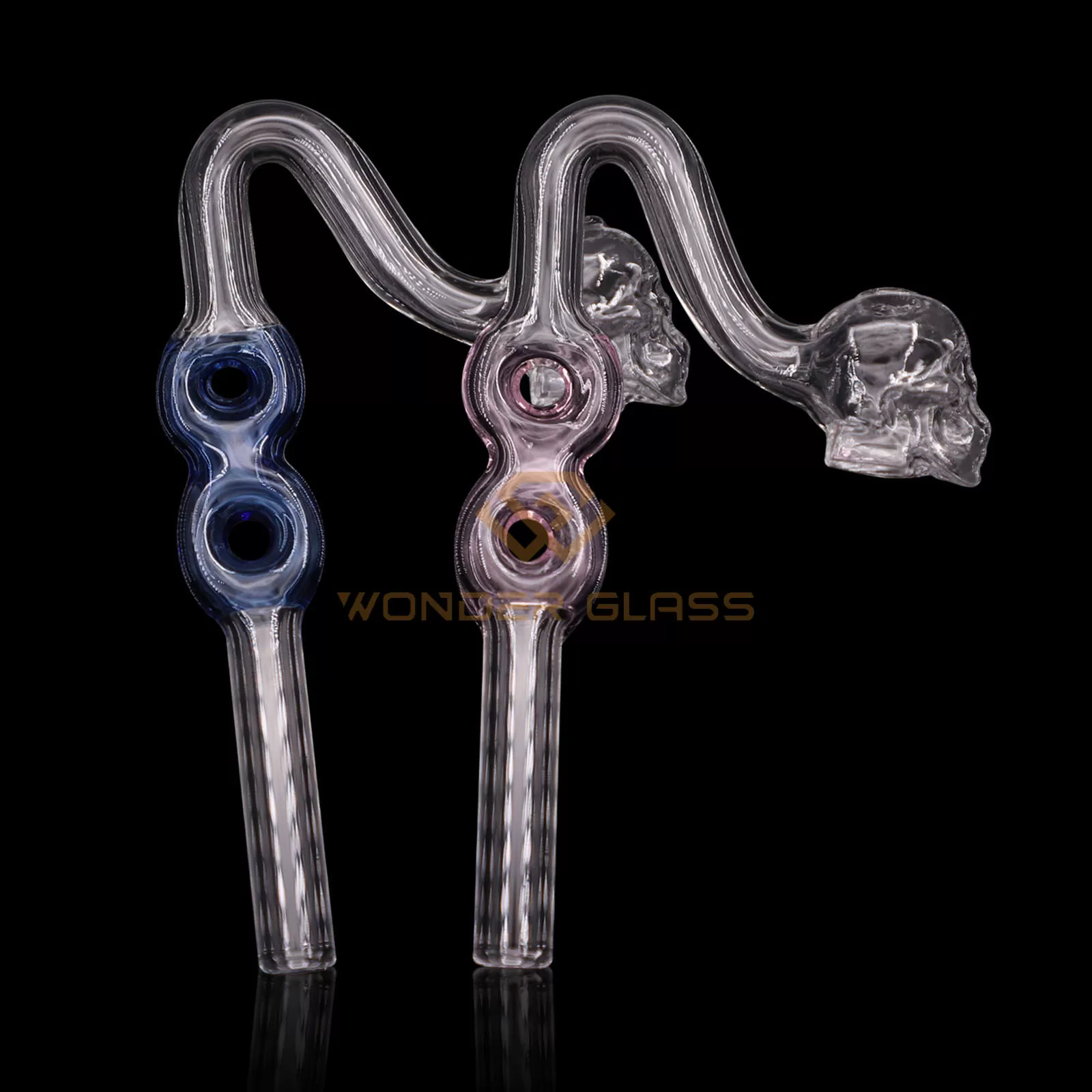 O364 twist glass pipe tobacco pipe