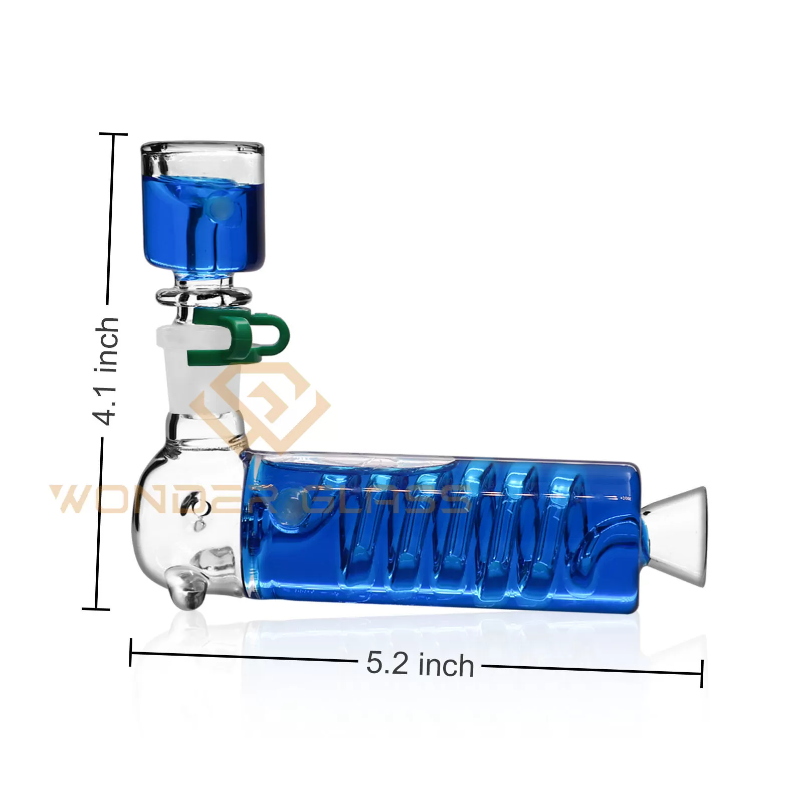 GP-0610 twist core glycerin pipe smoke pipe