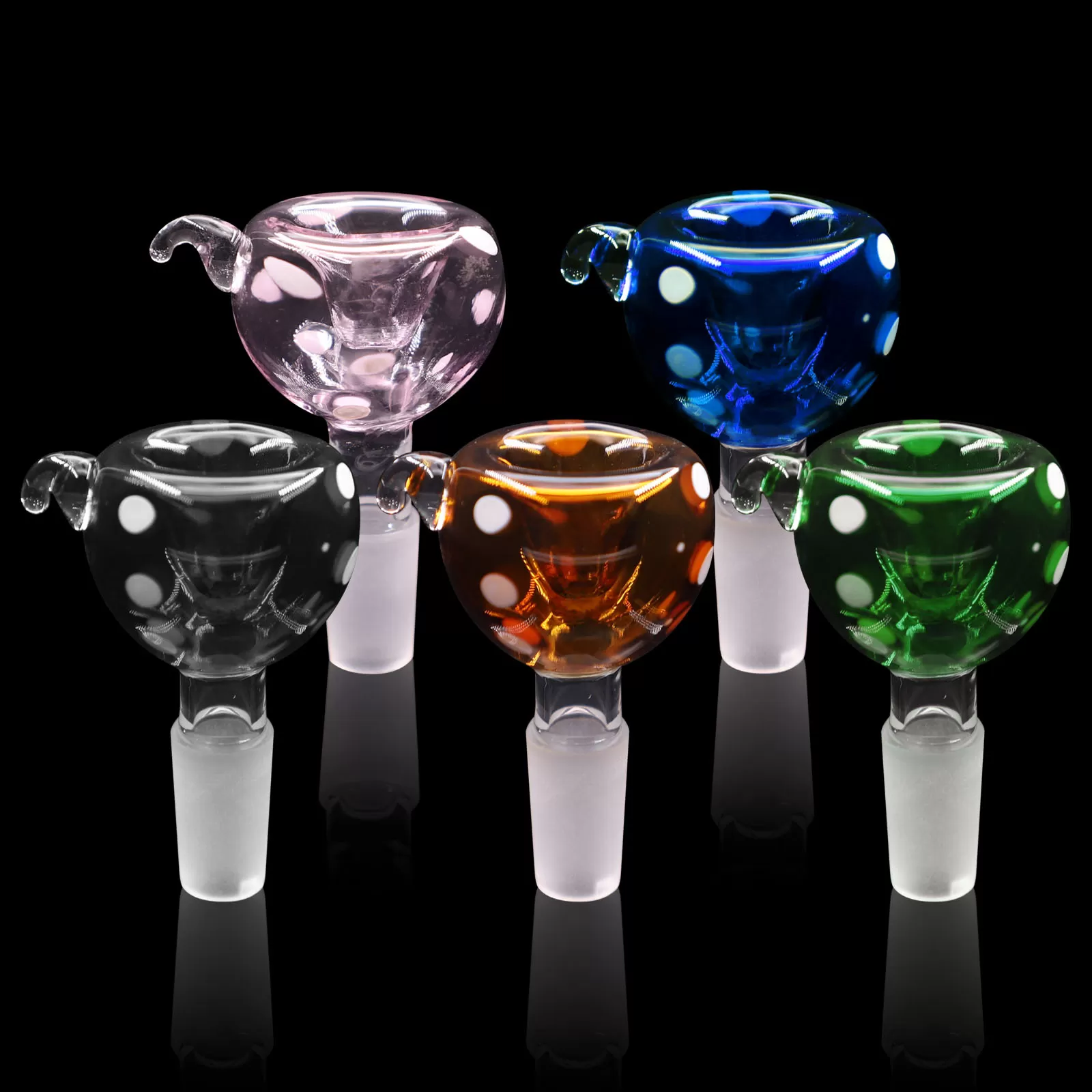 OT874 color glass bowl smoke bowl