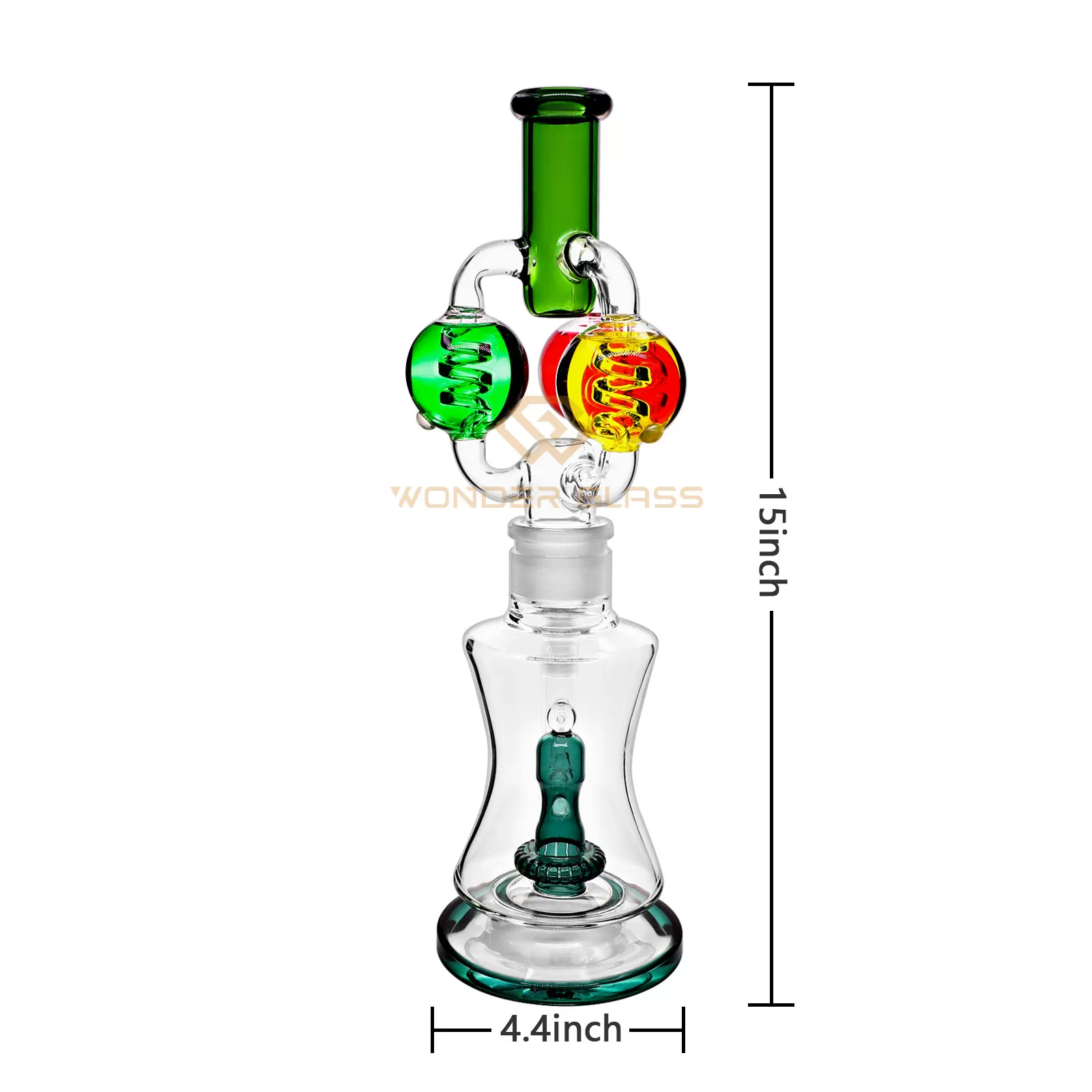 GB24-2 removable glycerin bong smoking water bong