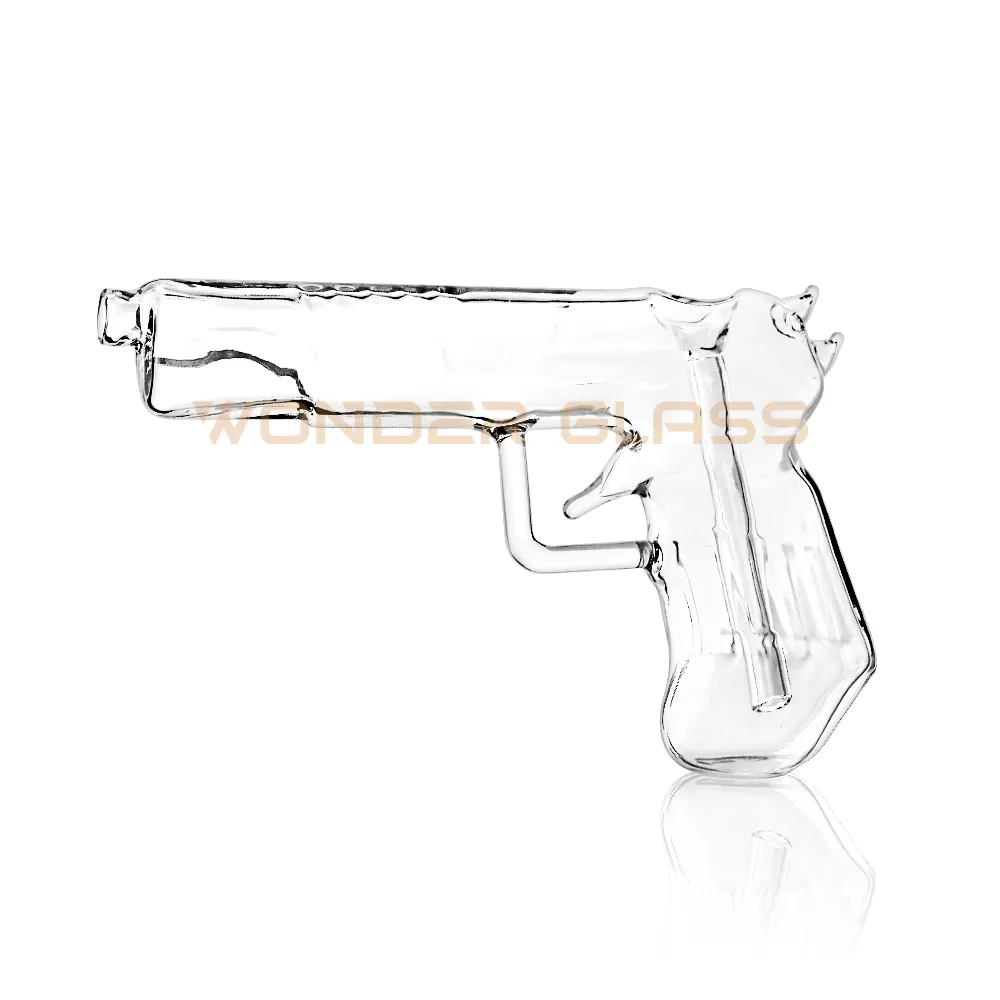 GP913 gun shape glass pipe