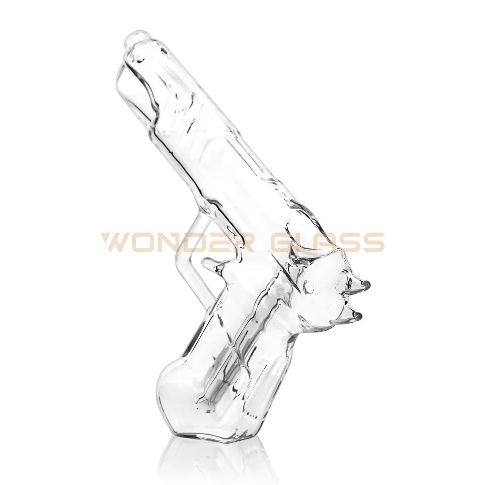 GP913 gun shape glass pipe