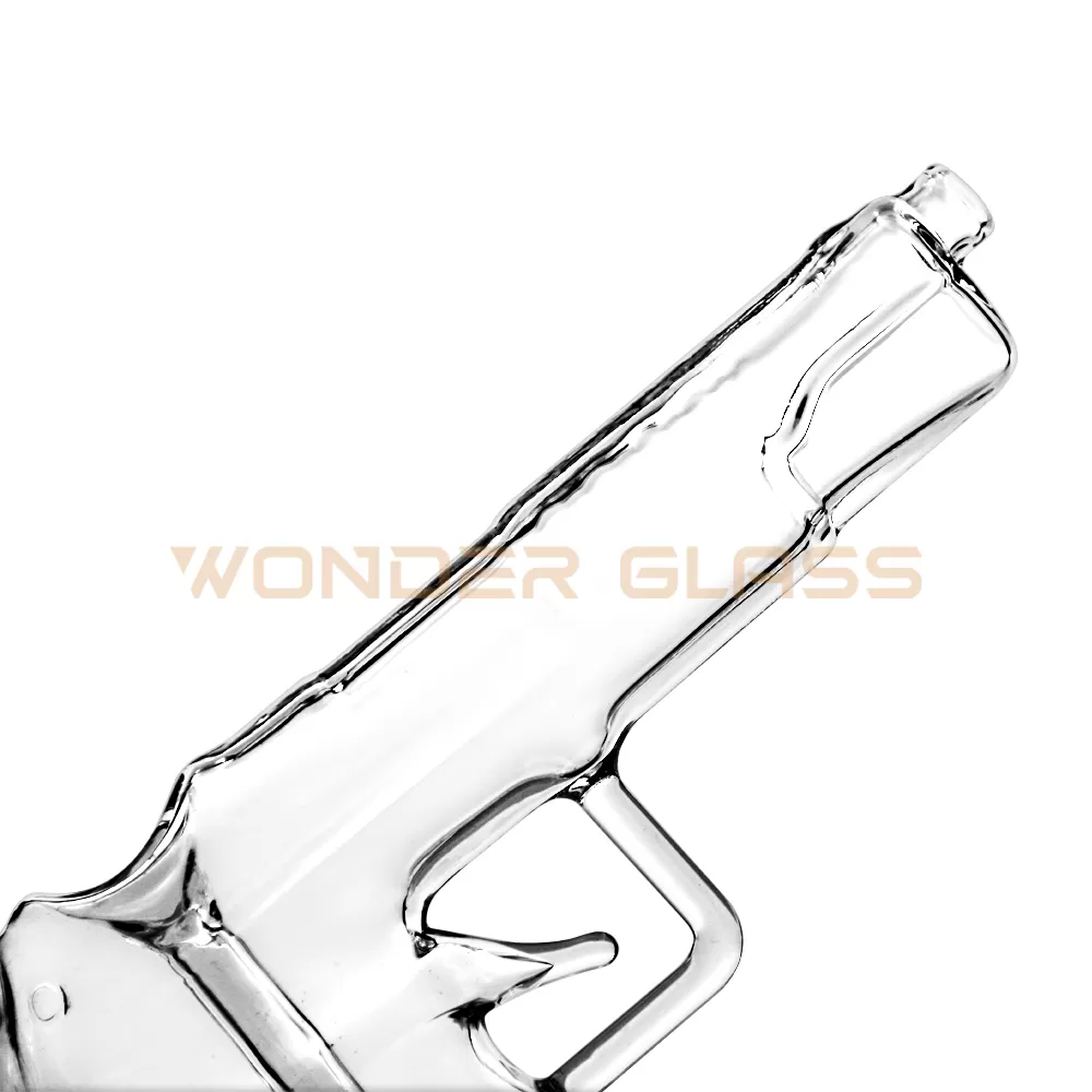 GP913 gun shape glass pipe