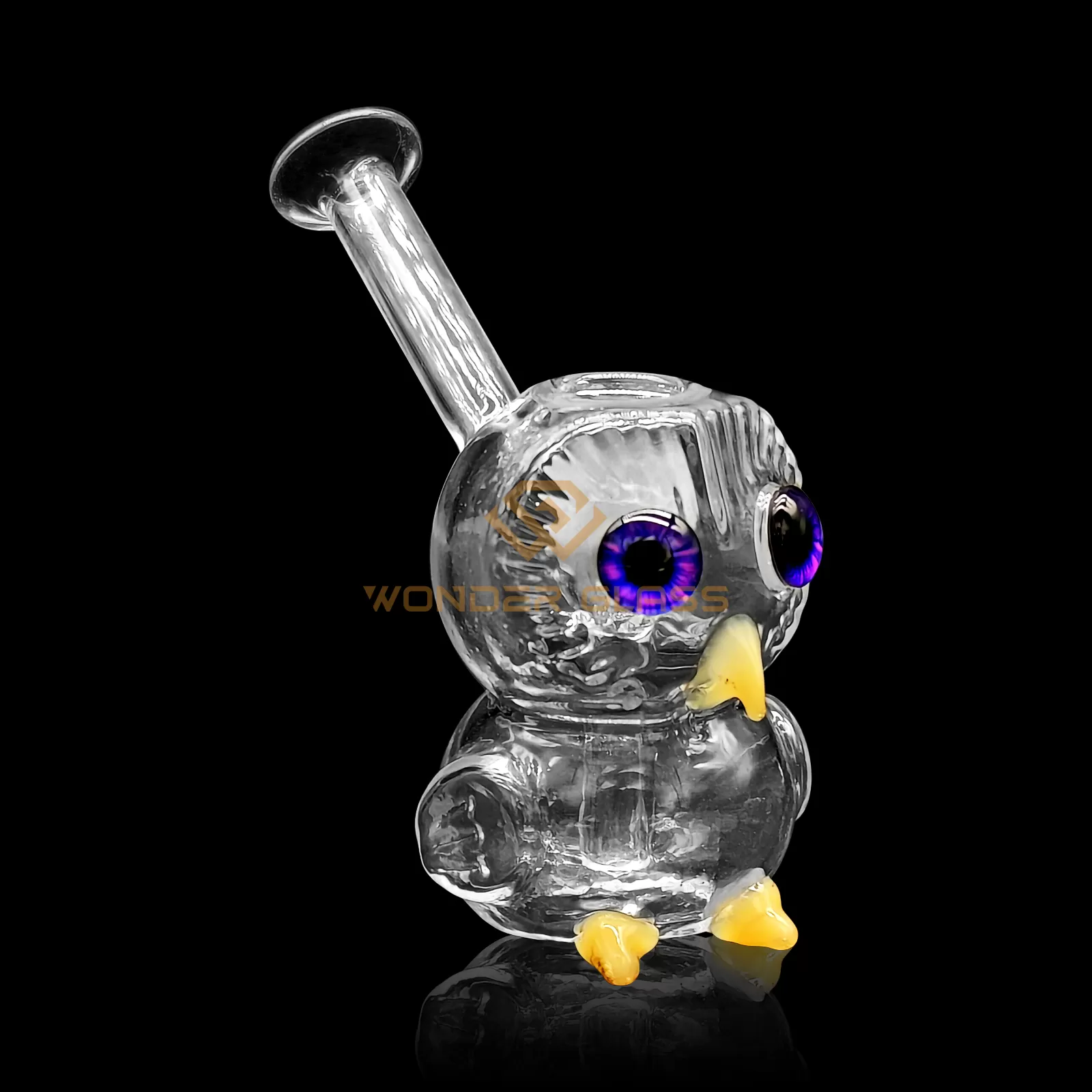 O375 owl mini oil burner pipe water pipe oil rig pipe