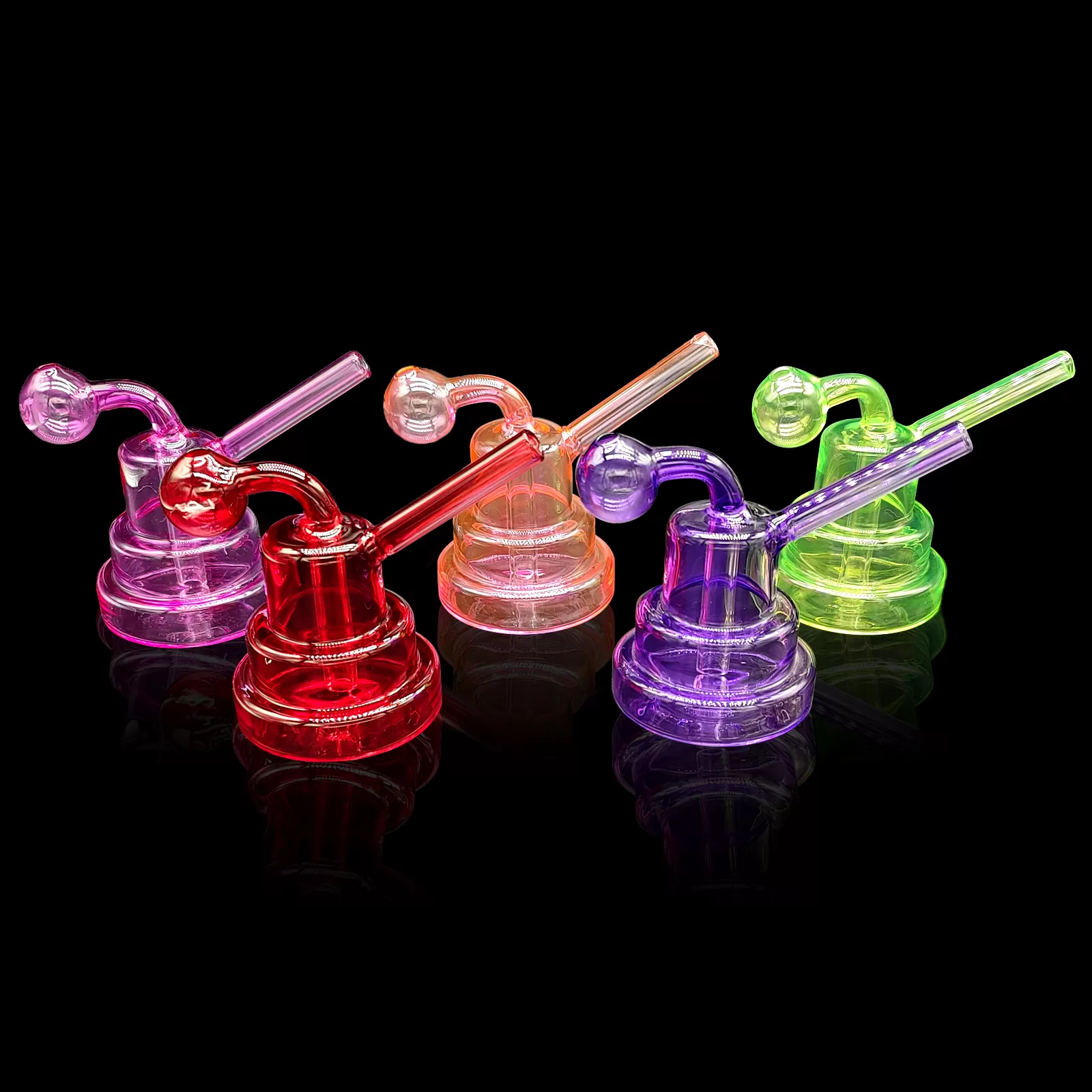 O391-S Towel shape Oil Burner Bubbler Pipe